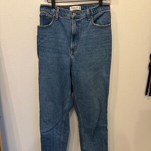 Abercrombie & Fitch 90s straight ultra high rise jeans